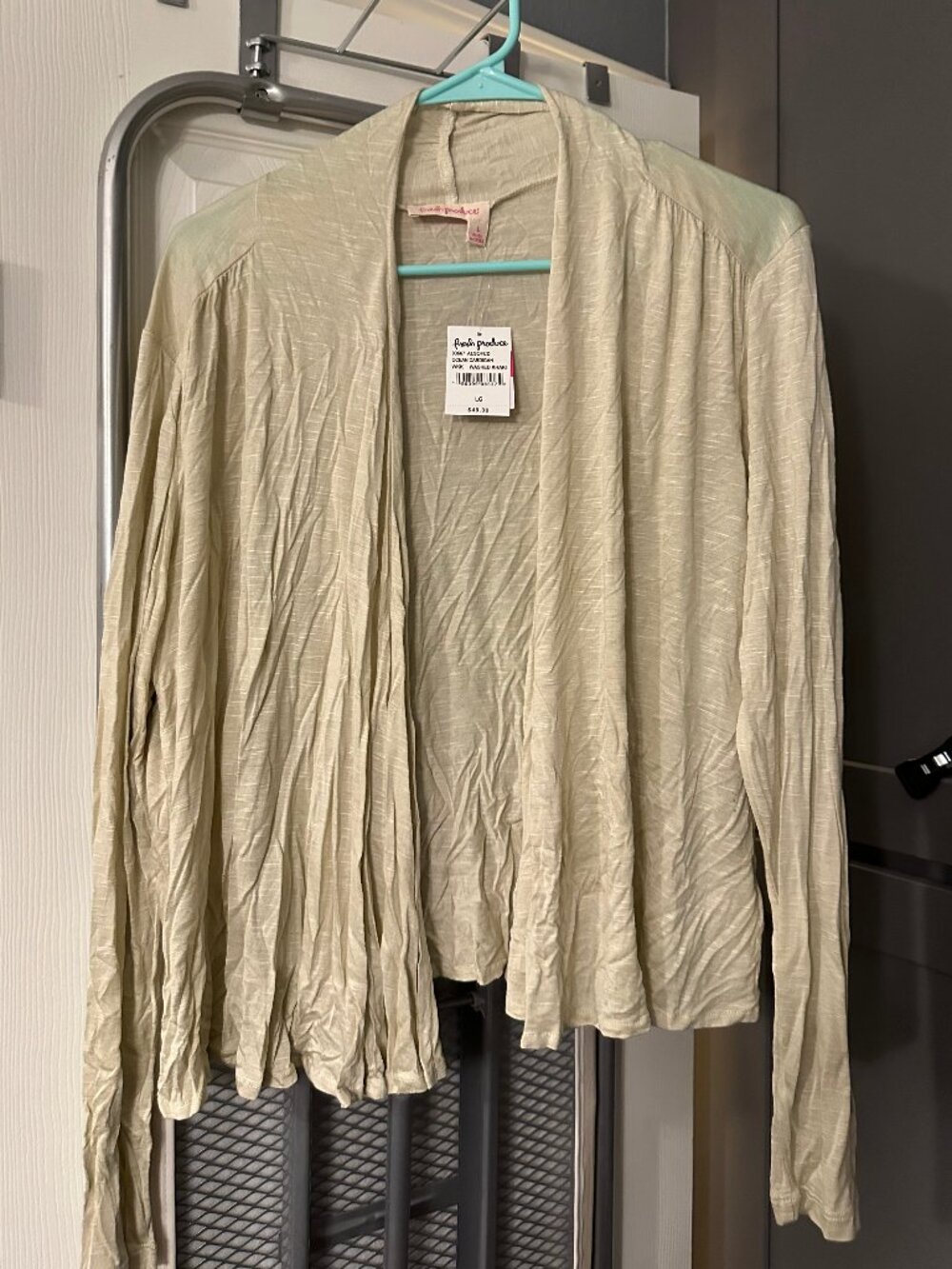 Cream light cardigan